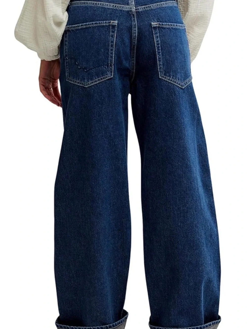 Free People East bay cuffed jeans - Picture 2 of 5